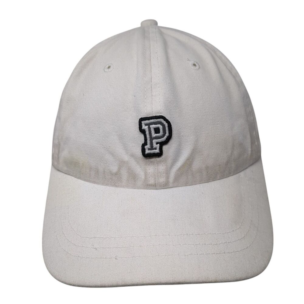 Victoria's Secret PINK Slideback Hat White One Size Adjustable 6 Panel